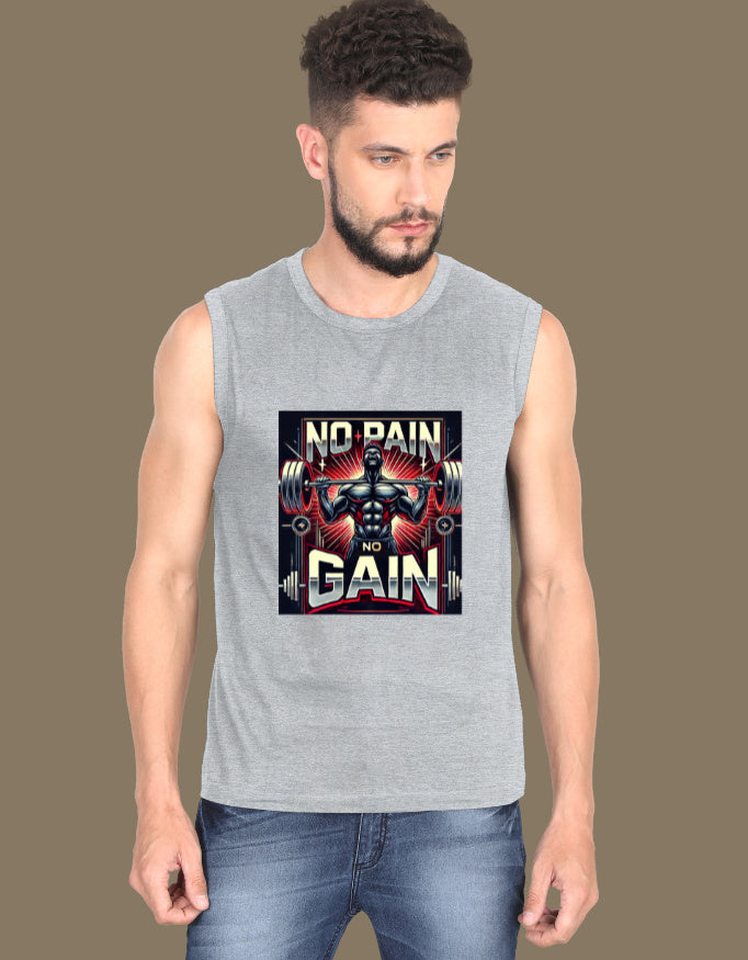 MENS SLEEVLESS T-SHIRT