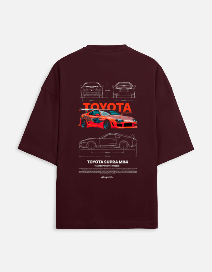 SUPRA -- Unisex Terry Oversized Tee