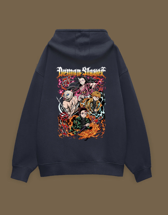 DEMON SLAYER -- Unisex Oversized Hoodie