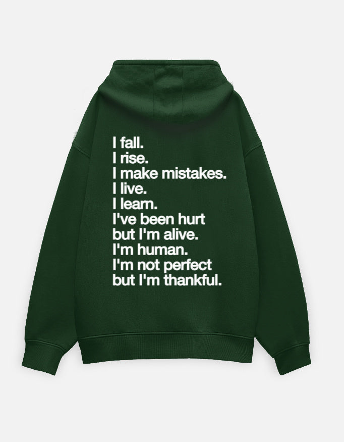 HUMAN -- Unisex Oversized Hoodie