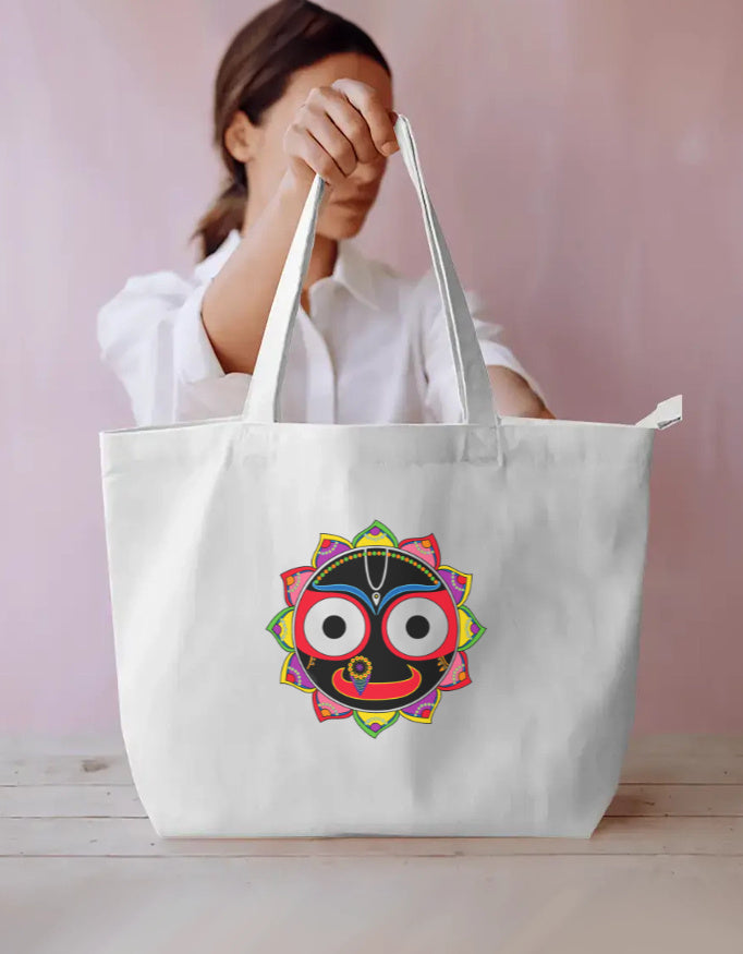 LORD JAGANNATH Large Tote Bag