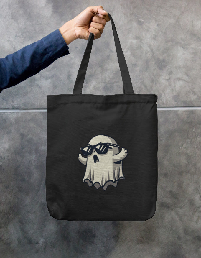 Booooo Tote Bag Zipper