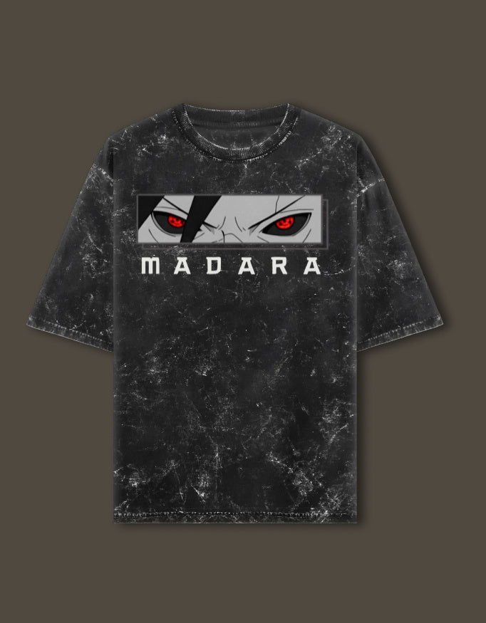 MADARA -- Unisex Acid Washed Oversized Tee
