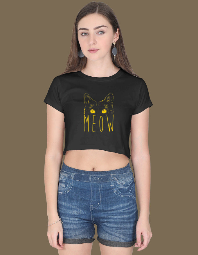 MEOW -- Crop Top