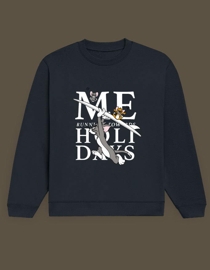 Tom & Jerry Holidays -- Unisex Sweatshirt