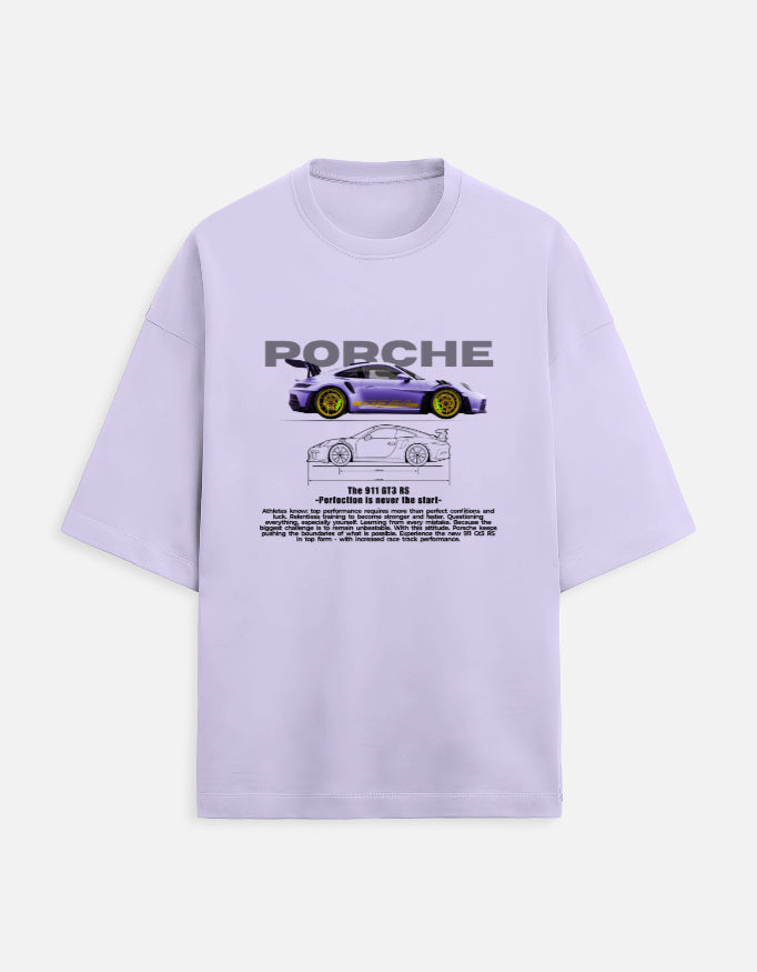 PORCHE 911 GTR RS ---Unisex Terry Oversized Tee