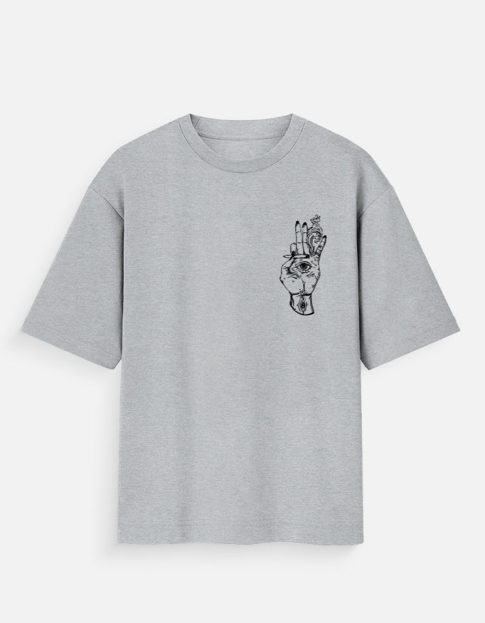 THIRD EYE , BOTH SIDE PRINT  Oversized Standard T-Shirt
