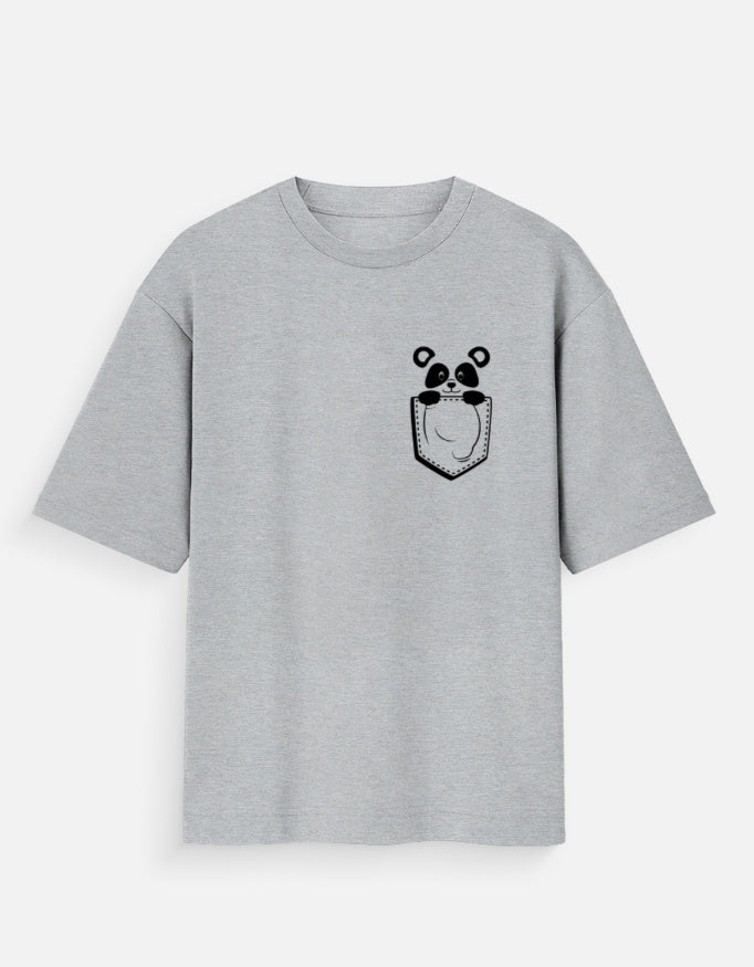 Peek-a-Panda Oversized Standard T-Shirt