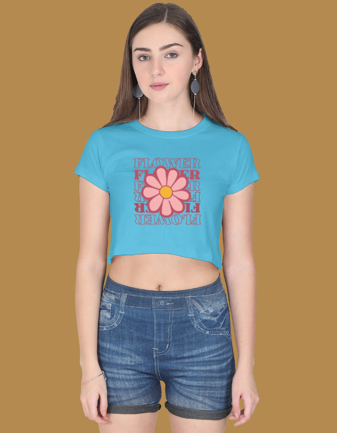 FLOWER---Crop Top